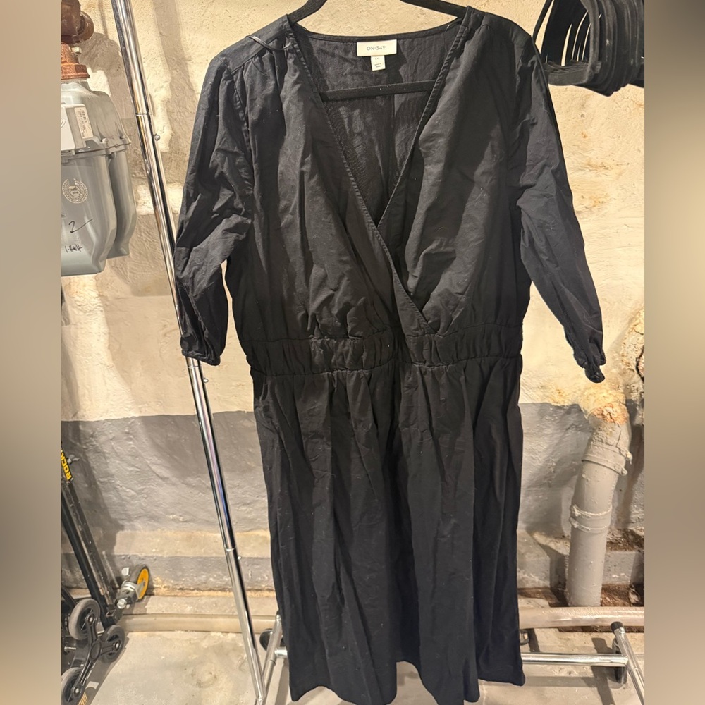 Black Midi Dress